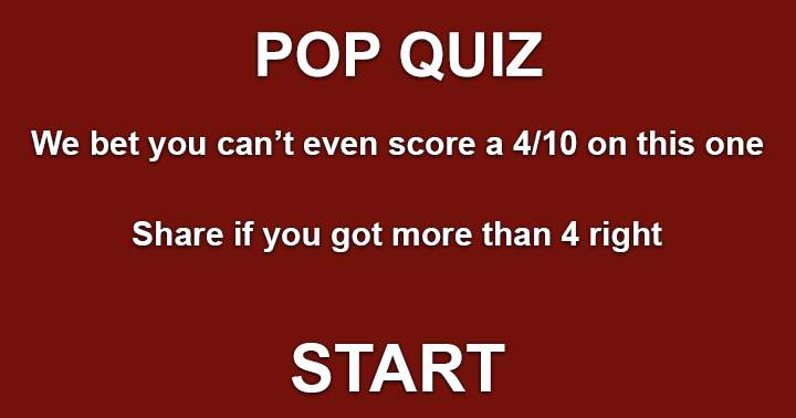 Banner for Pop Music Trivia Test