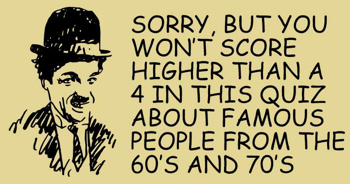 Banner for Trivia on celebrities from the 60s and 70s!