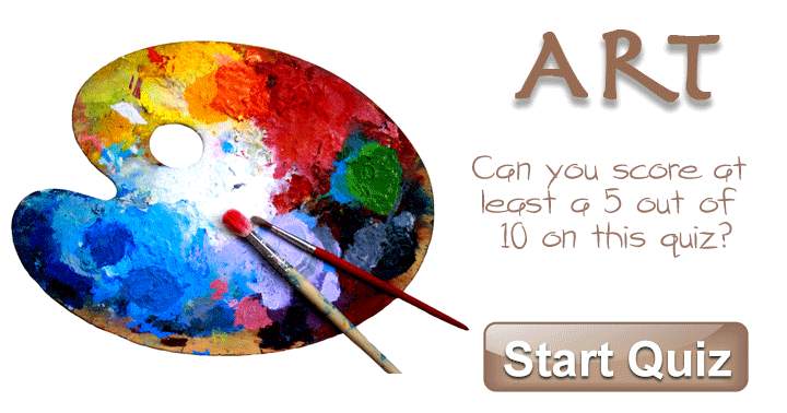 Banner for Are you able to achieve a minimum of 5 correct answers on this Art quiz?