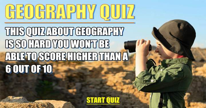 Geographical Trivia Test