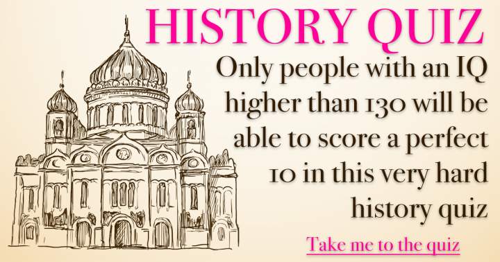 Banner for Challenging History Trivia Test