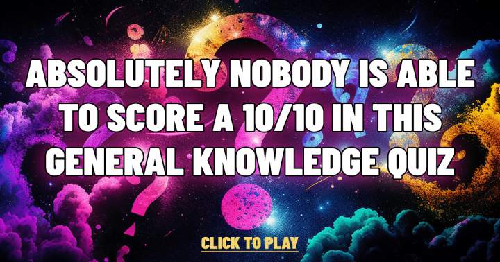 10 Trivia Quiz Questions