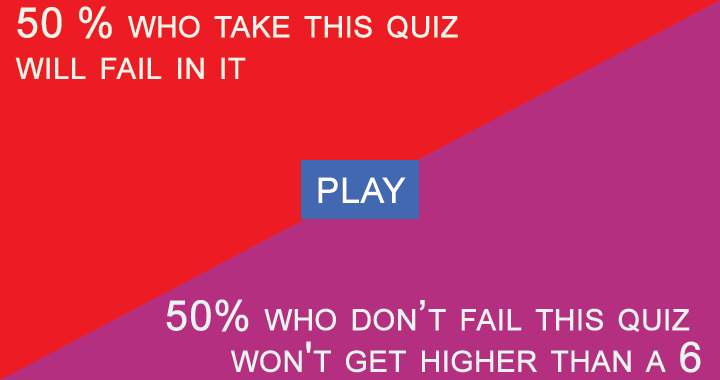 Banner for Which half do you fall into?
