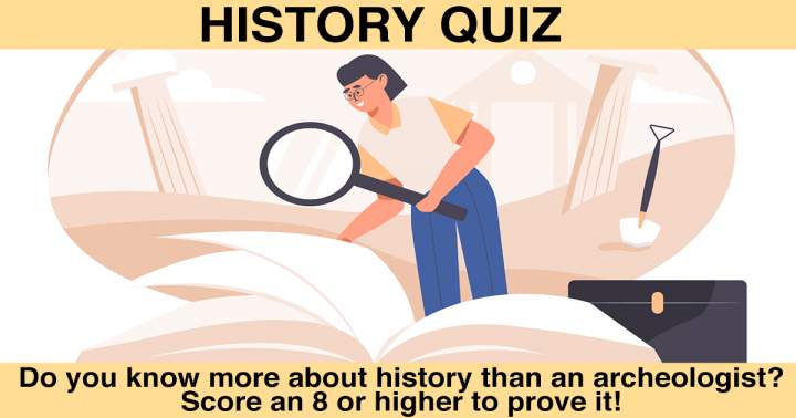 Banner for Historical Trivia Test