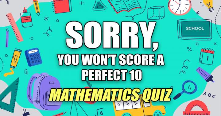 Banner for Math Quiz