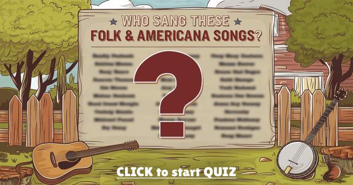 Banner for Who Performed These Folk & Americana Tracks?