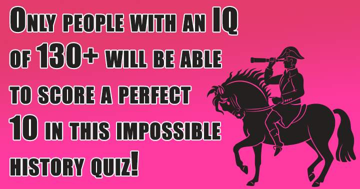 Banner for Do you have the IQ to achieve a flawless score of 10?