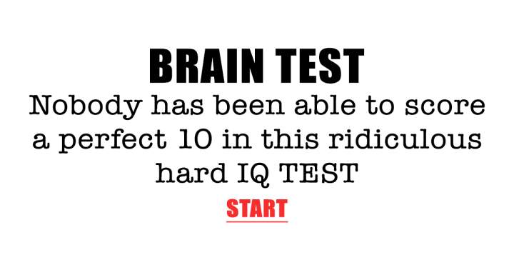 Could you provide an alternate sentence construction for the game Brain Test?