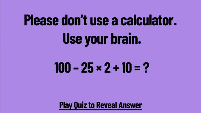 General Knowledge Quiz