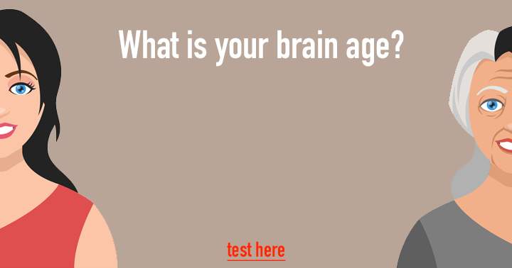 Banner for What's is your brain age?