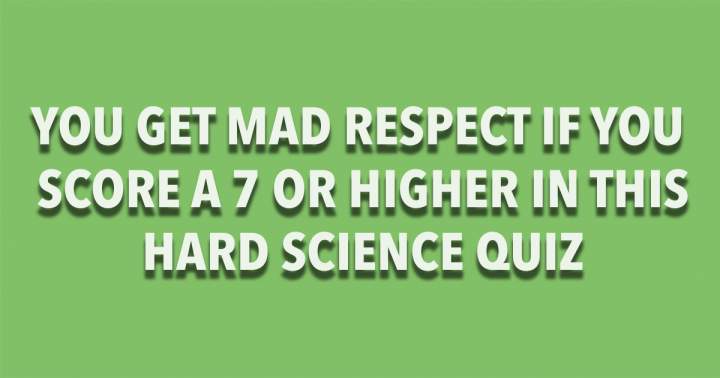 Banner for Hard Science Quiz