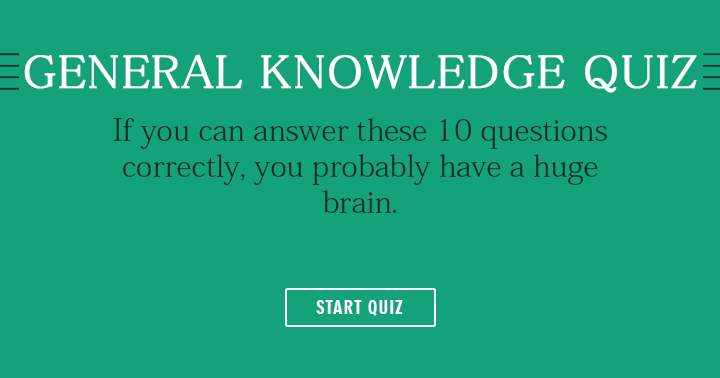 Banner for Is your brain big enough for this quiz?