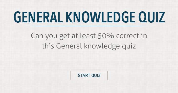 Banner for  Can you get more than 50% correct in this nightmare of a quiz?