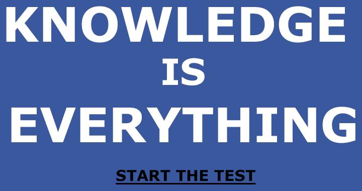 Banner for General Knowledge Quiz