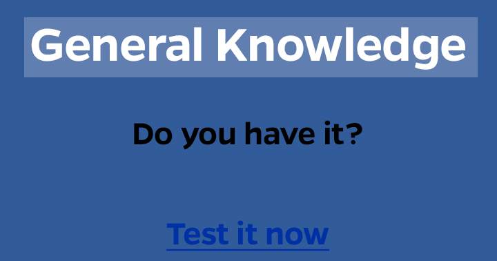 Banner for Do you have the knowledge to finish this quiz?