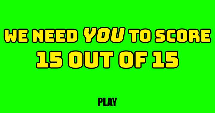 Banner for We NEED YOU to master this quiz