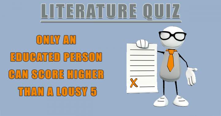 Banner for Quiz About Literature