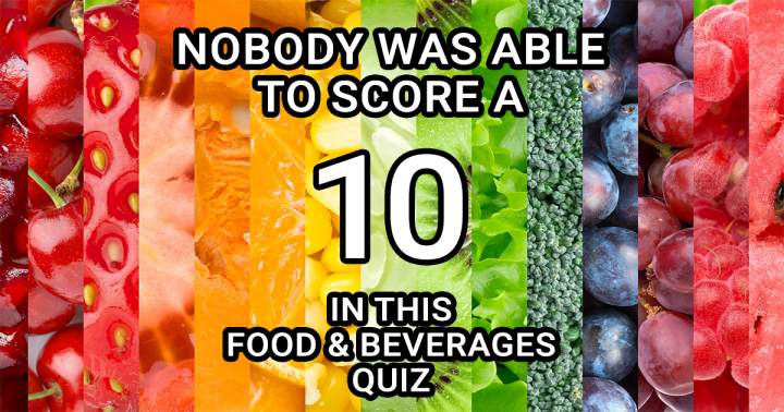 Banner for Challenging Food & Beverages Quiz