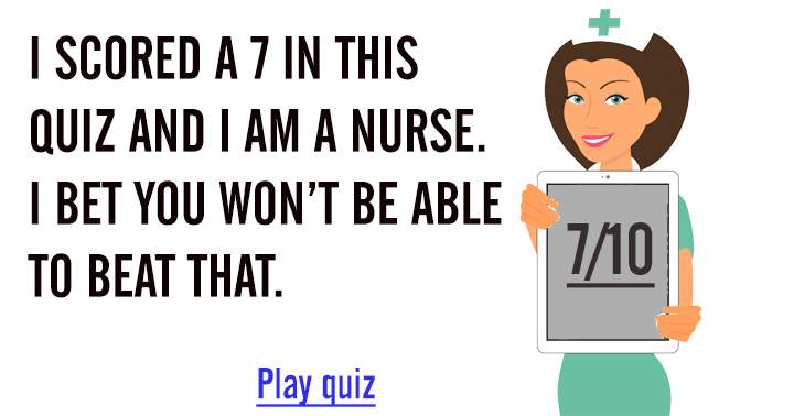 Banner for Can you beat the nurse?