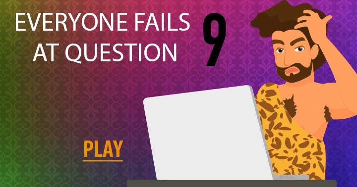 Banner for Everyone fails at question 9