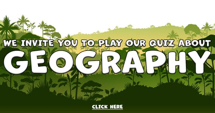 Banner for Challenging Geography Quiz