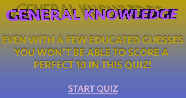 Banner for General Knowledge