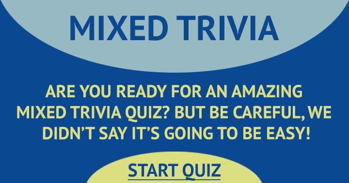 Banner for Mixed Trivia