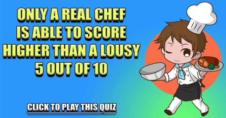 Food & Beverages Quiz