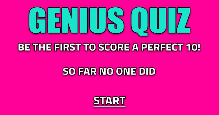 Banner for Genius Quiz