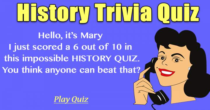 Banner for History Trivia Quiz