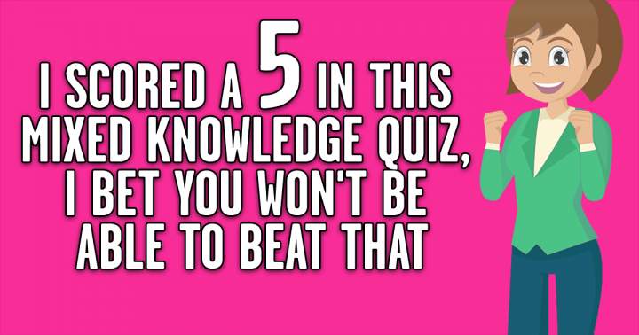 Banner for Mixed Knowledge Quiz