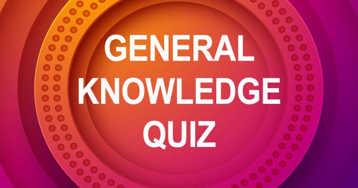 Banner for General Knowledge Quiz