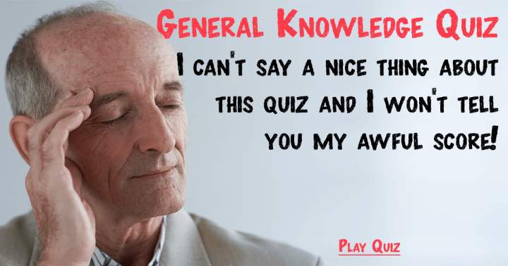 Banner for General Knowledge Quiz