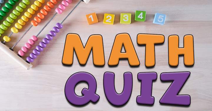 Banner for Math Quiz