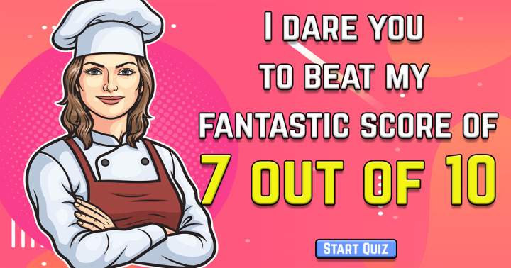 Banner for Challenging Food & Beverages Quiz