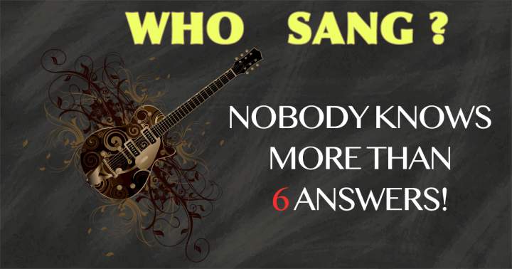 Banner for Who Sang These Songs?