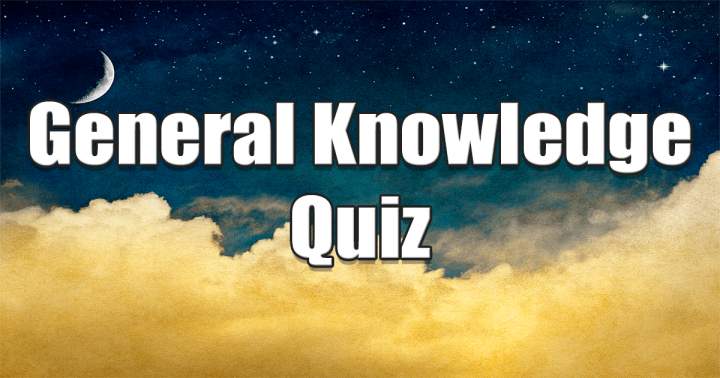 Banner for General Knowledge Quiz