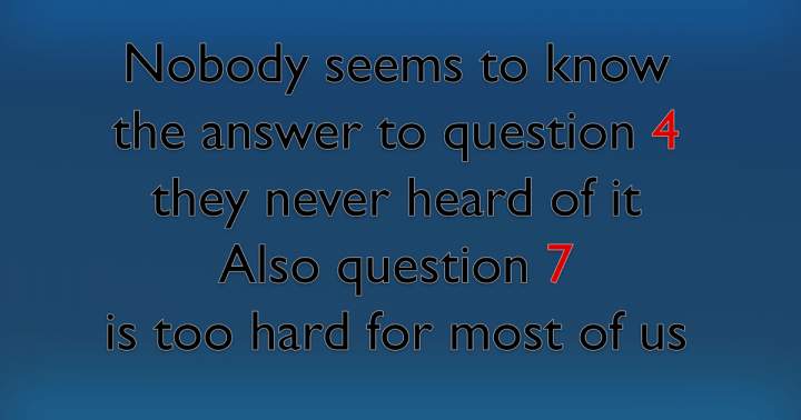 Banner for Very hard mixed quiz