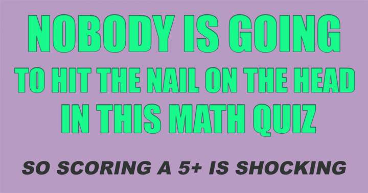 Banner for Math Quiz