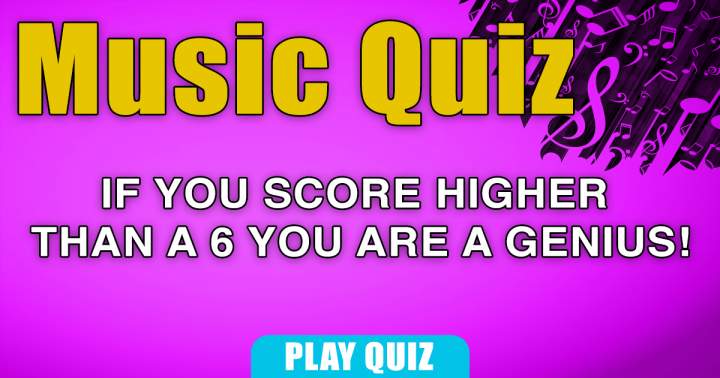Knowledge Quiz About Music