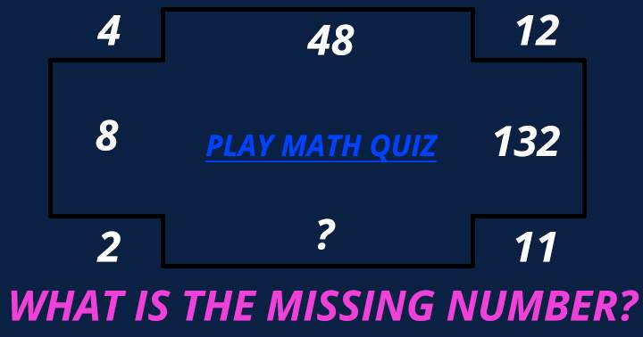 Do you know the missing number?