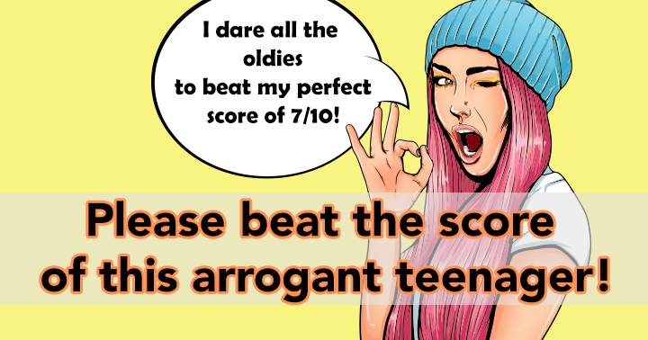 Please beat her score!