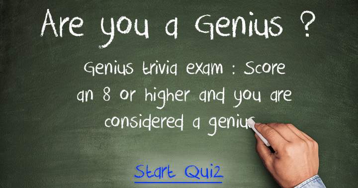 Are you a Genius?