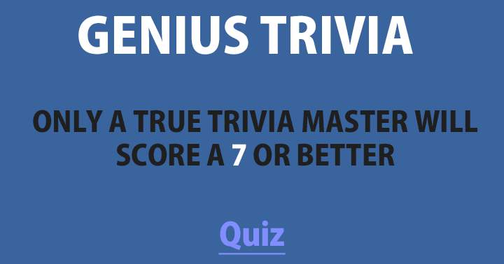 Genius Trivia