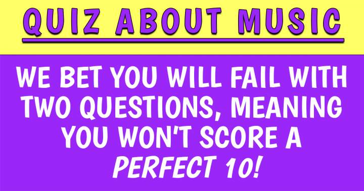 Quiz About Music