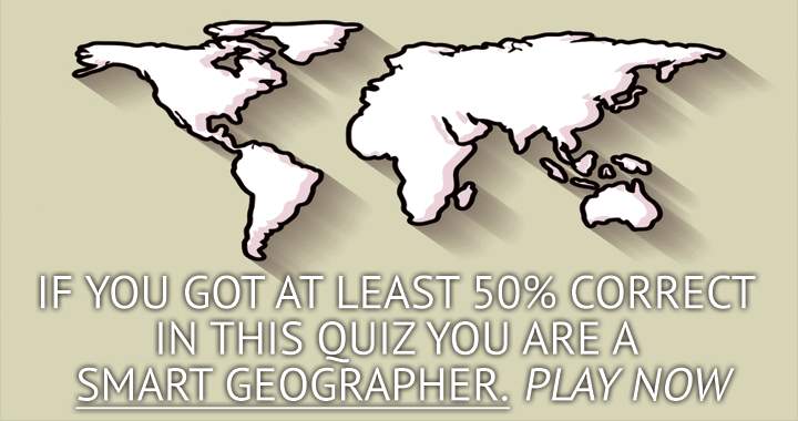 Are you a real geographer?