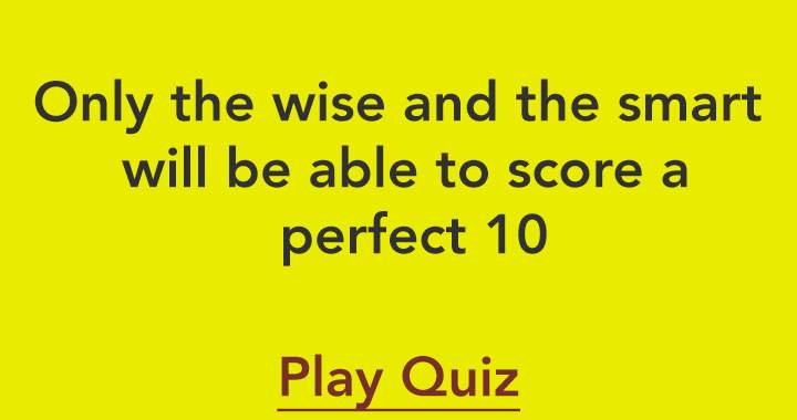 General Knowledge Quiz