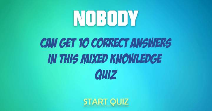 We dare you to try this tough quiz