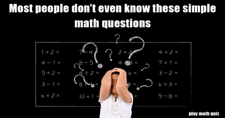Banner for Math Quiz