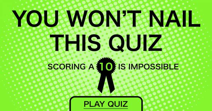 Banner for You will definitely not succeed in acing this quiz.